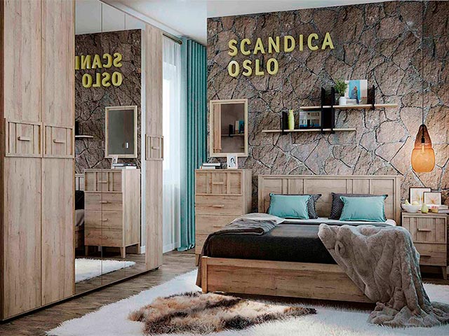 Спальня "Scandica Oslo"