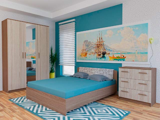Модульная спальня "Неаполь"